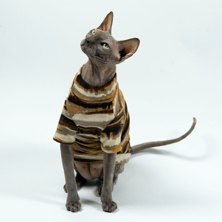 Hypoallergenic Designer Sphynx Cat Tee Shirt