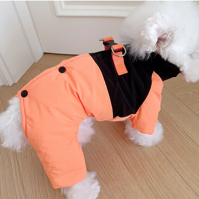 Windproof Four-Legged One Piece Jumpsuit