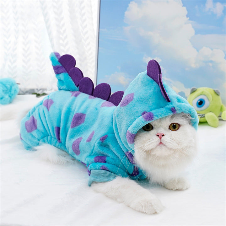 Polka Dinosaur Pet Costumes