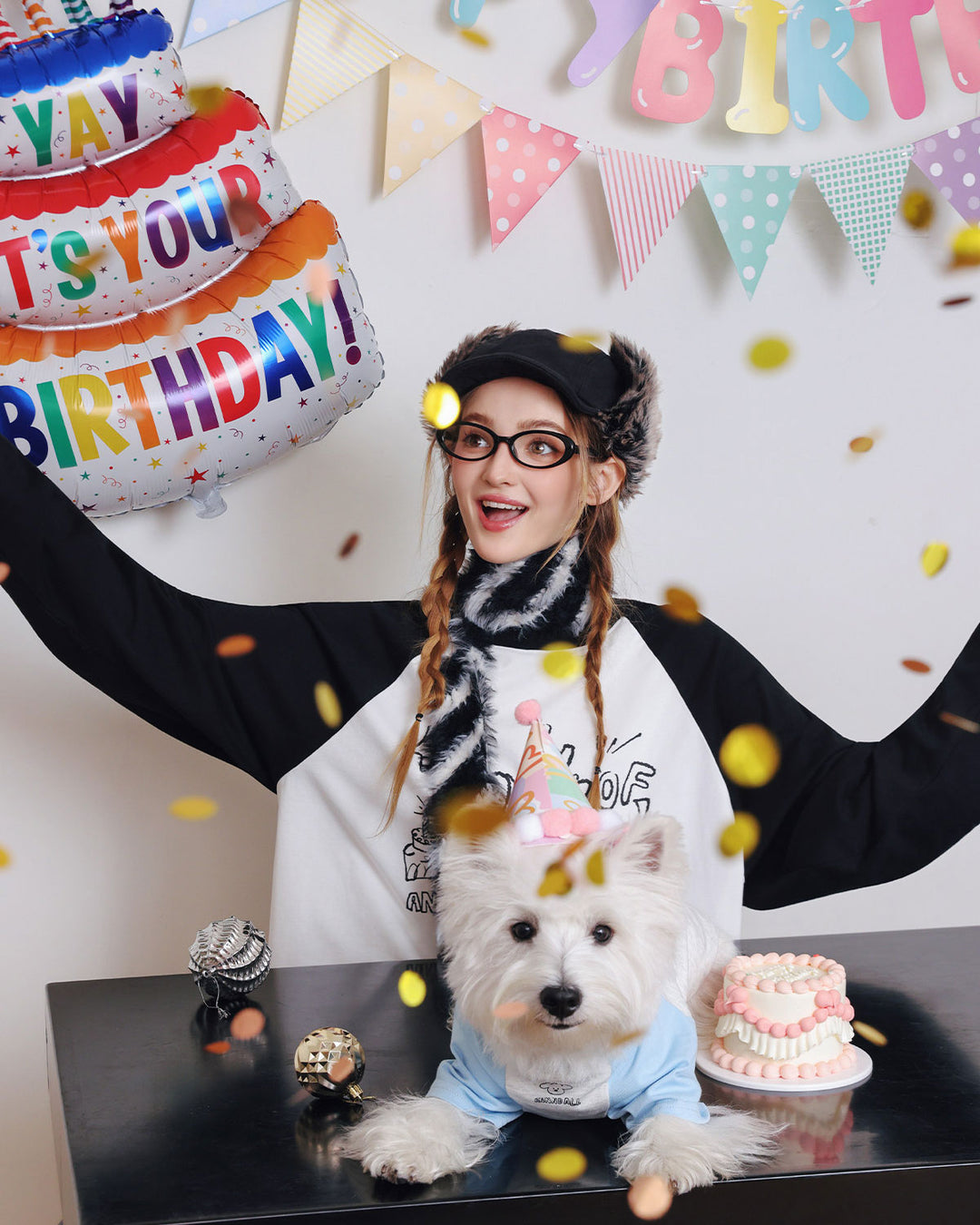 Birthday gift for dog mom matching dog and owner shirts cute baseball tee pet owner matching outfit