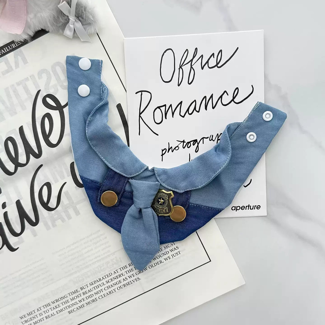 Zootopia Officer Judy Cute Pet Bib Costume