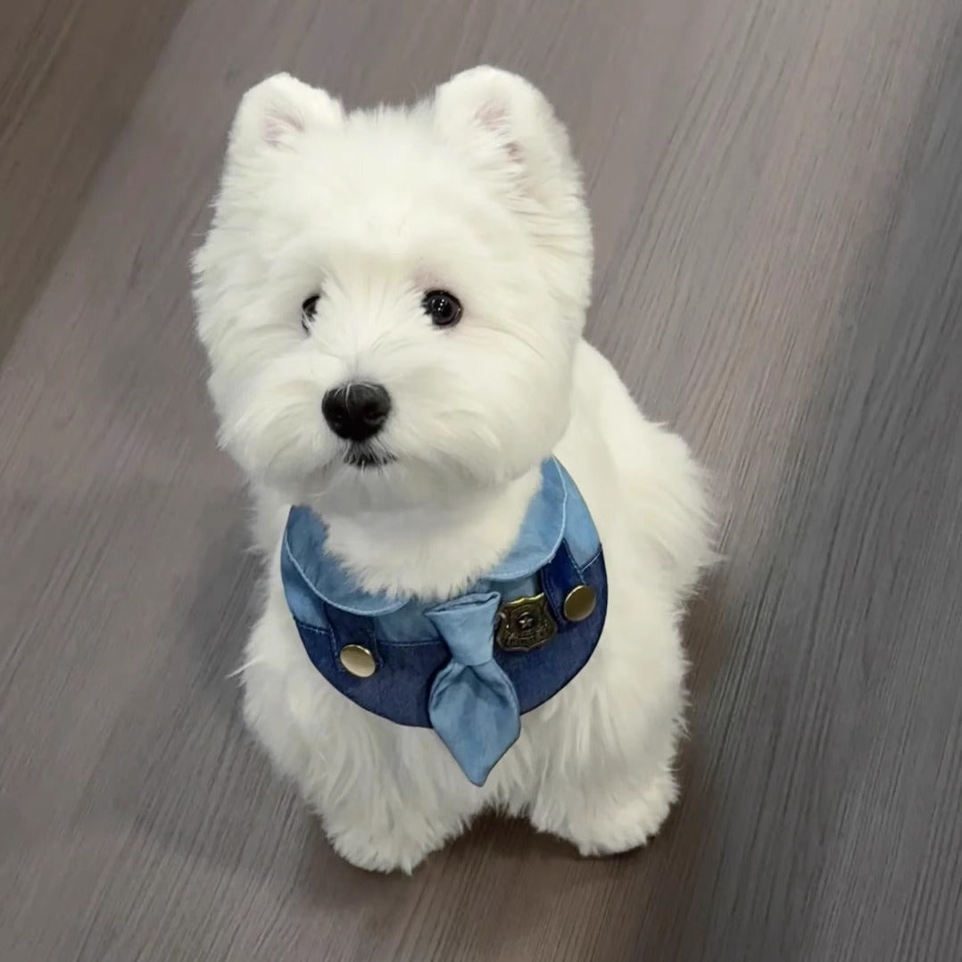 Zootopia Officer Judy Cute Pet Bib Costume