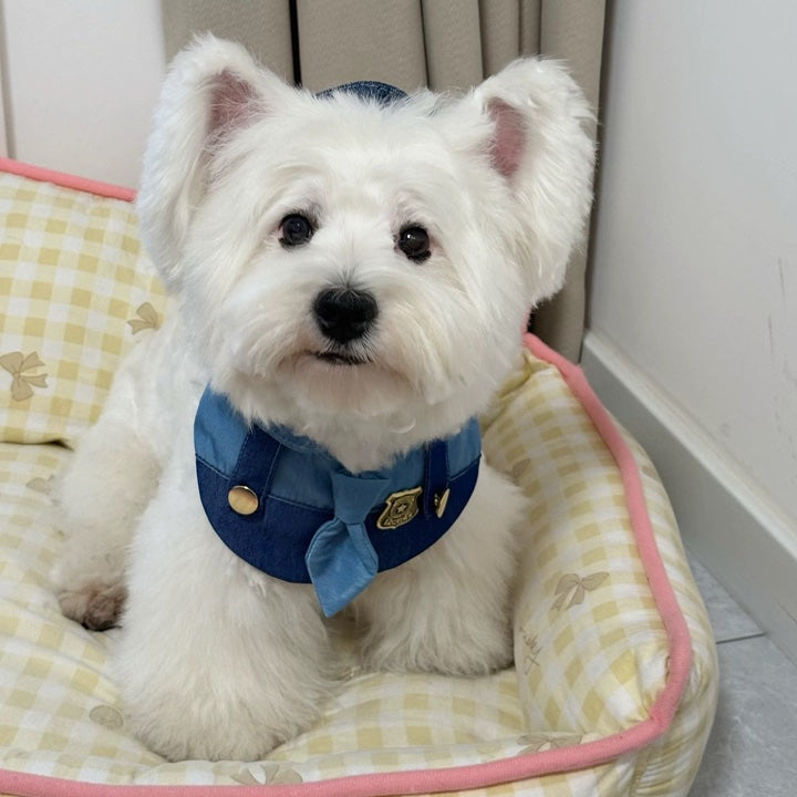 Zootopia Officer Judy Cute Pet Bib Costume