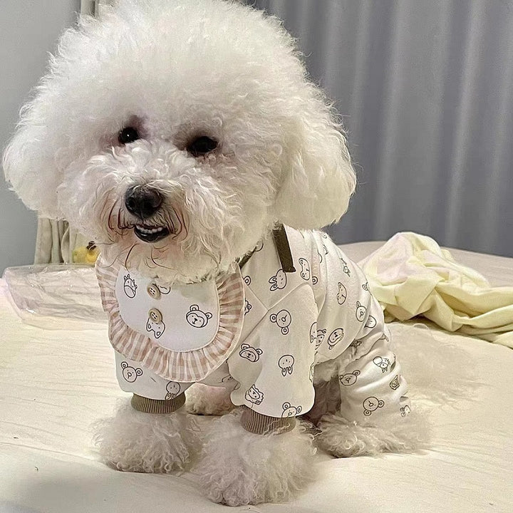 Animals Pet Pajamas Onesies Boy Pet Clothes