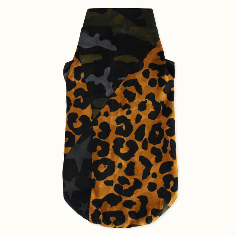 Leopard Camo Cutout Sphynx Top | Sphynx Cat Clothes | CityBear