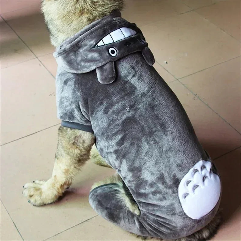 犬服　ハンドメイド　totoro Totoro Cartoon Hooded Onesies Pet Costumes | CityBear
