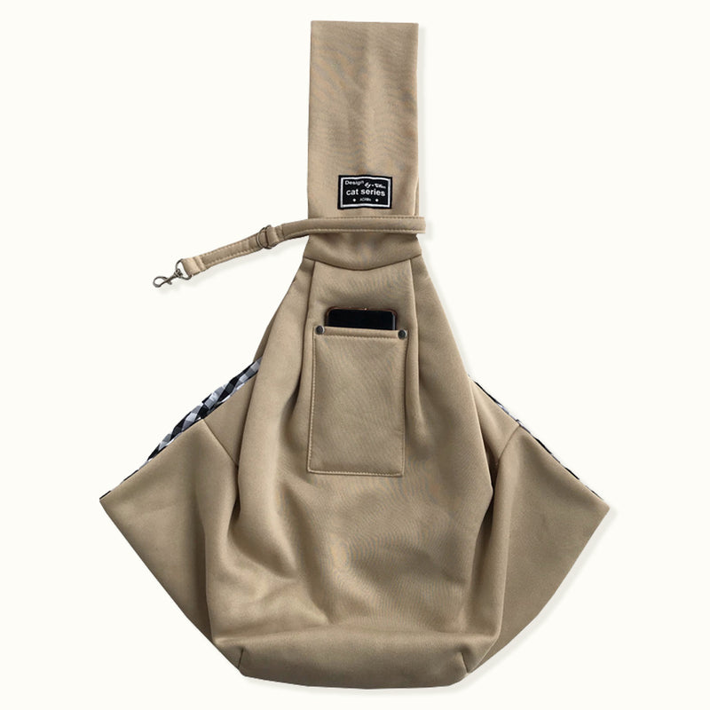 Cat Series Pet Sling Bag with Phone Pocket