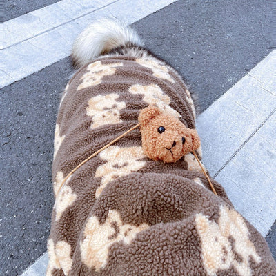 matching teddy hoodie for dog