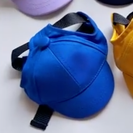plain blue baseball cap for small dogs