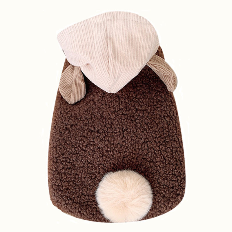 pom pet jacket hoodie sweater puppy cute clothes