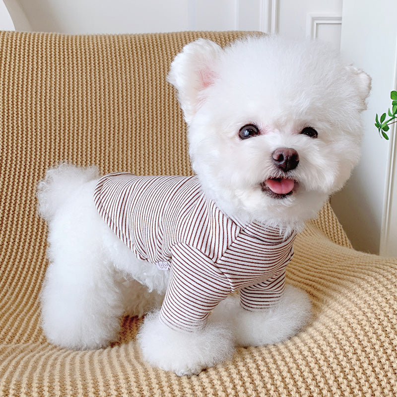 stripes sweatshirt for small dogs