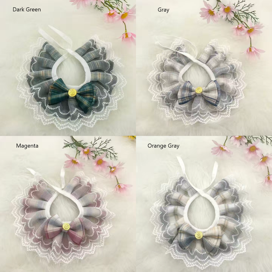 Princess Laced Ribbon Collar