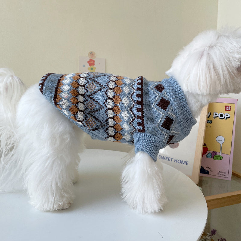 classic knitted warm pet sweaters