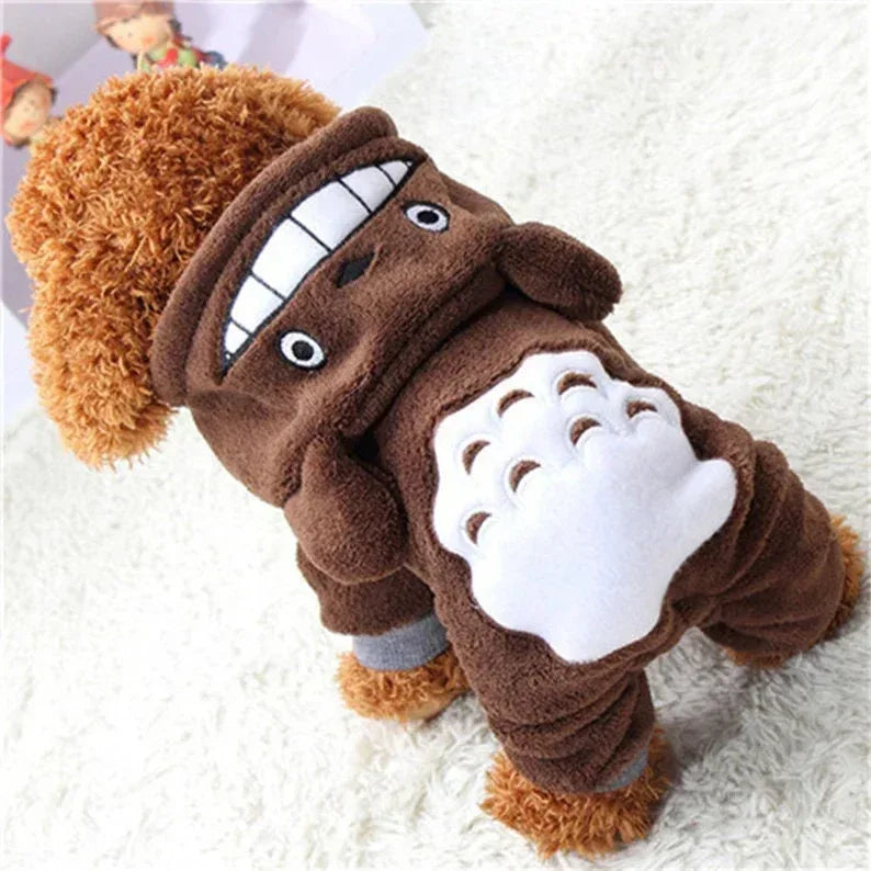 Totoro Cartoon Hooded Onesies Pet Costumes | CityBear