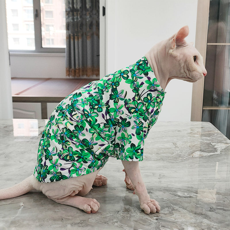 Hawaii Sphynx Cat Clothes