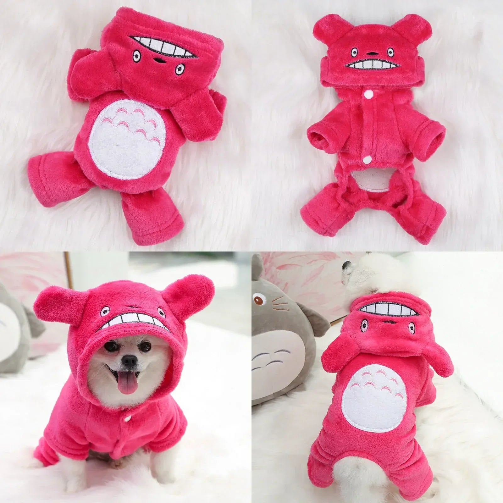Totoro Cartoon Hooded Onesies Pet Costumes | CityBear