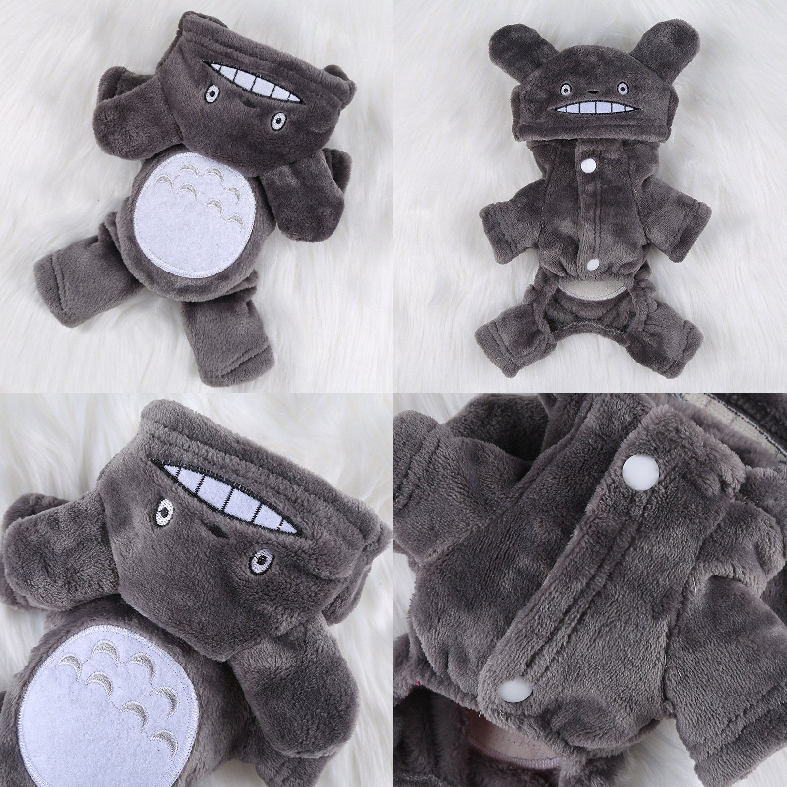 Totoro Cartoon Hooded Onesies Pet Costumes | CityBear