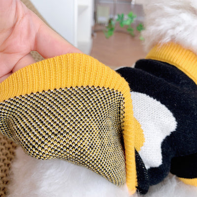 Egg Sweater Cute Dog Clothes Detail