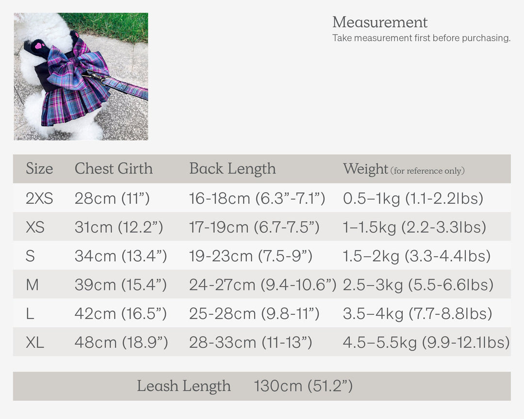 Pet Harness Dress and Leash Set Cute Elegant Dog Clothes Puppy Harnesses Vest for Big Bow Cat Clothes Leash Lead Small Dogs Puppy Leash