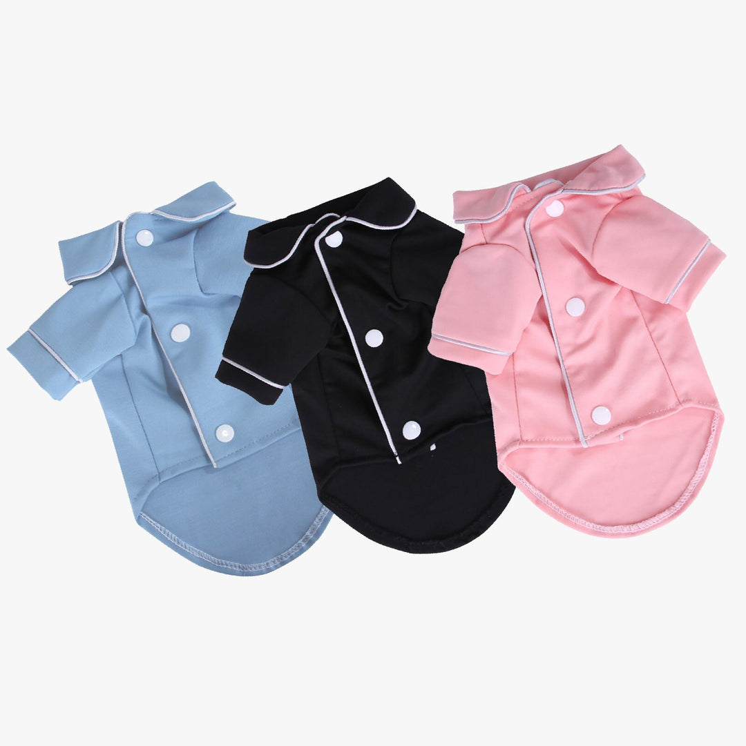 Personalized Pet Pajamas, Custom Name Embroidery Pet Clothes, Personalized Pajamas for Cats and Dogs, Personalized Sleepwear for Pets