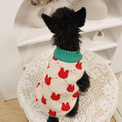 Knitted Fashion Warm Soft Winter Clothes for Puppy