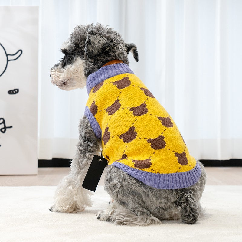 Knitted Fashion Dog Sweater