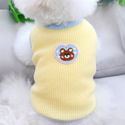 Pastel Bear Pet Tee Shirt Cute Pet Gifts