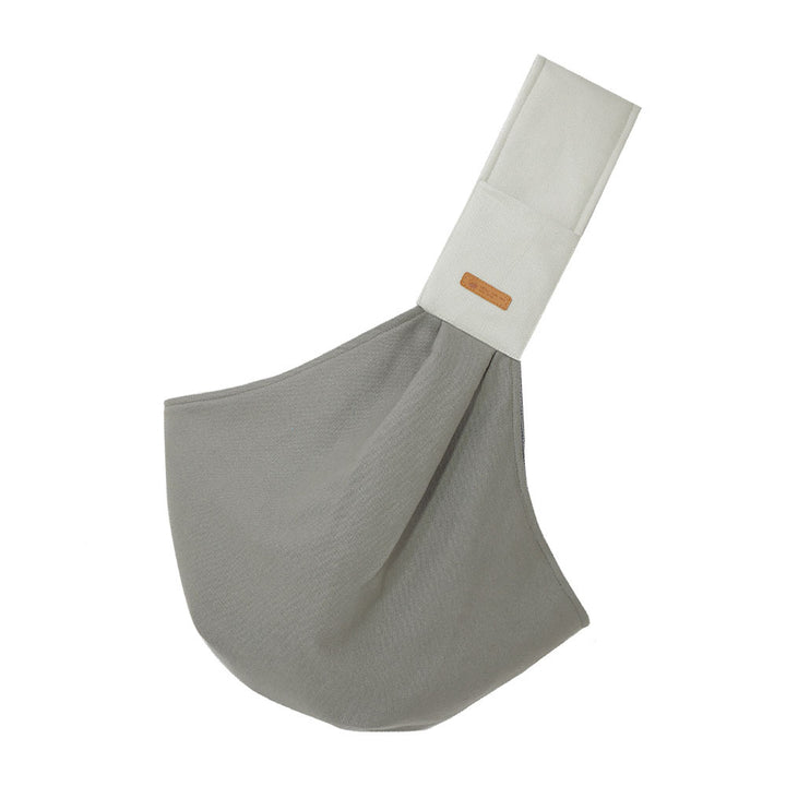 Pet Sling Bag In Grey Color
