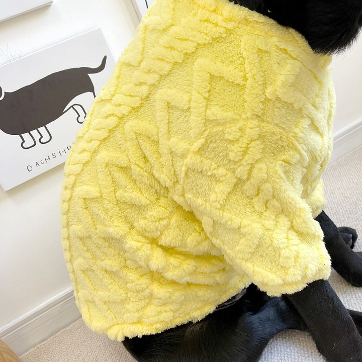 Pet Sweater Large Dog Clothes In Detail