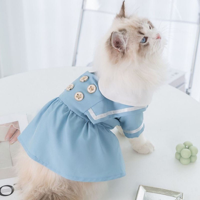 pet uniform dress blue