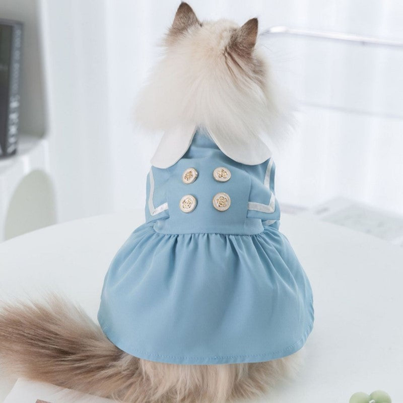 pet uniform dress cat clothes