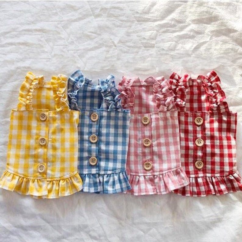 Spring Summer Dog Dress Dog Clothes Pet Dress Spring Dog Dress Puppy Clothes girl Small Dog Clothes