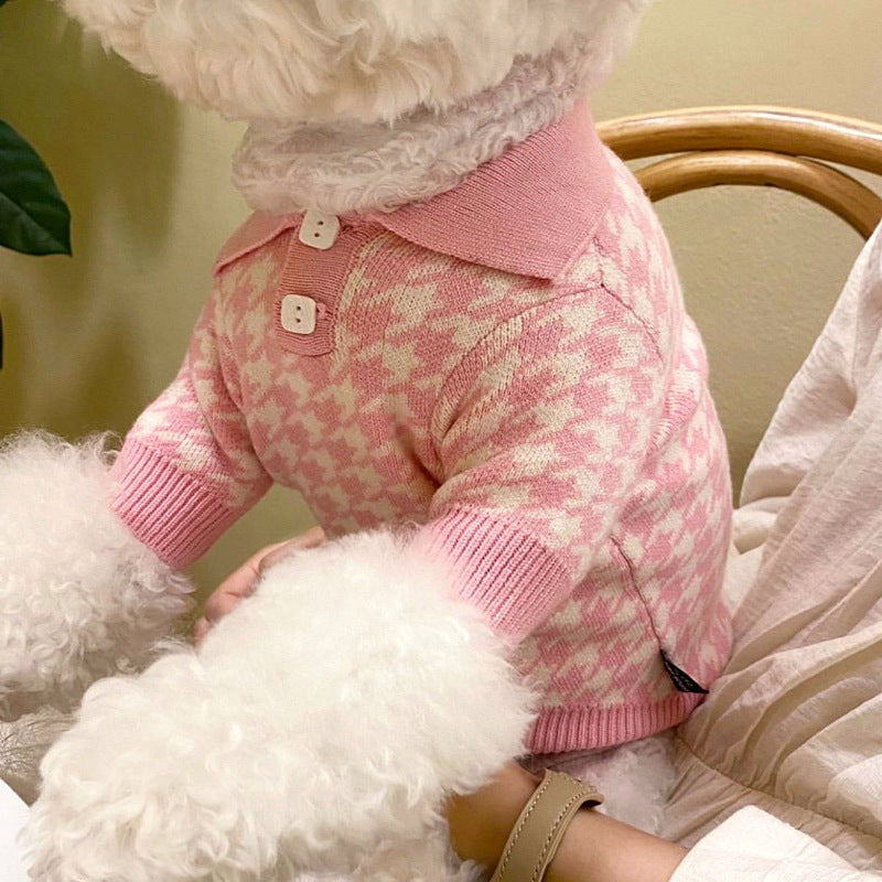 Pet Polo Tee Cute Dog Clothes