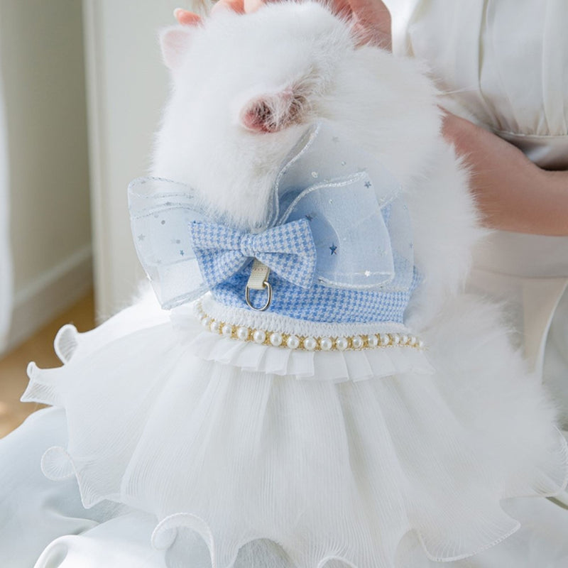 princess style lace dress for kitten