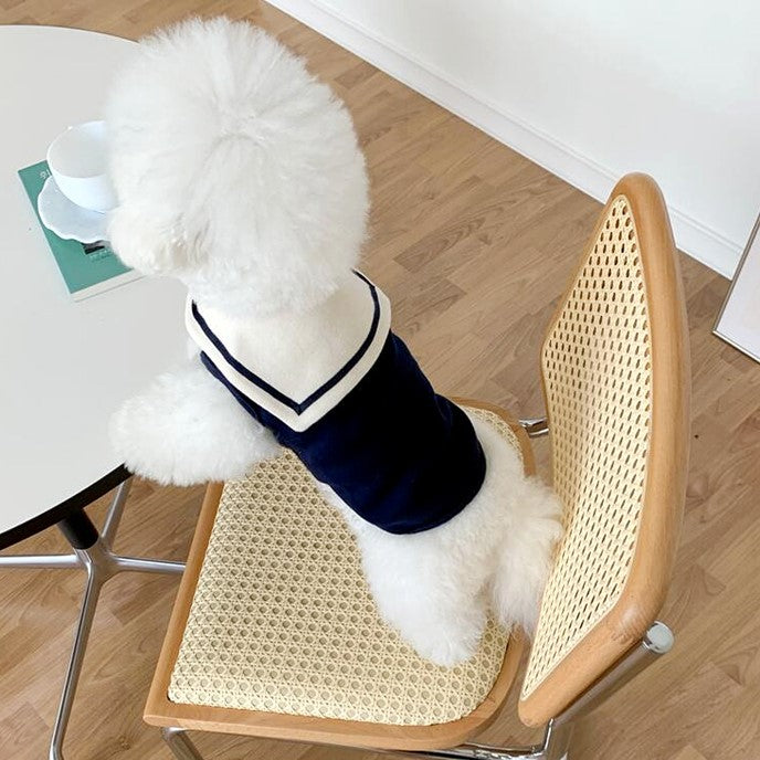 Sailor Pet Uniform Cute Puppy Clothes