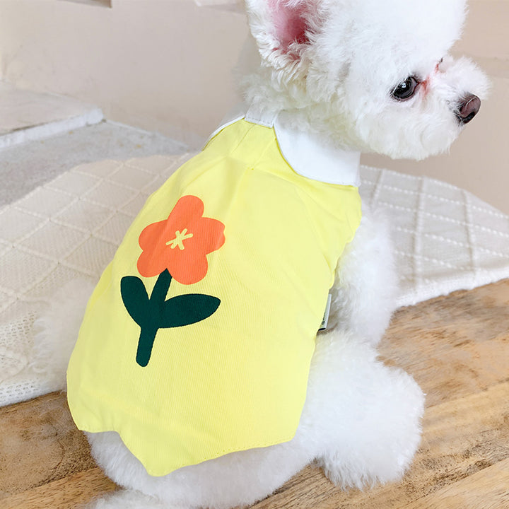 Flower Dog Dress, Dog Clothes Girl, Puppy Clothes, Cat Clothes, Small Dog Clothes, Cute Dog Dress, Girl Dog Clothes, Dog Lover Gifts