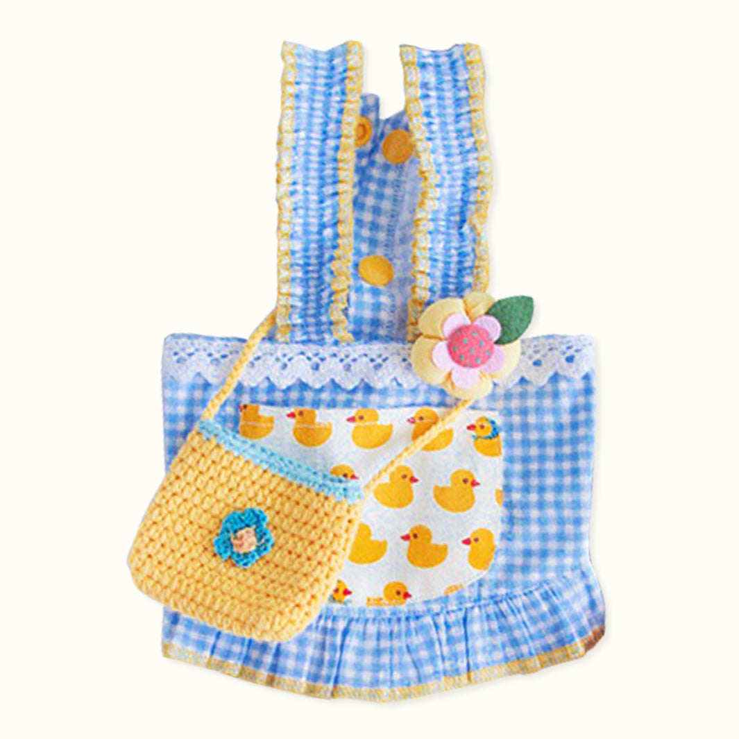 Sunflowers Harness Dog Dress - Pet Clothing For Sale | Citybear