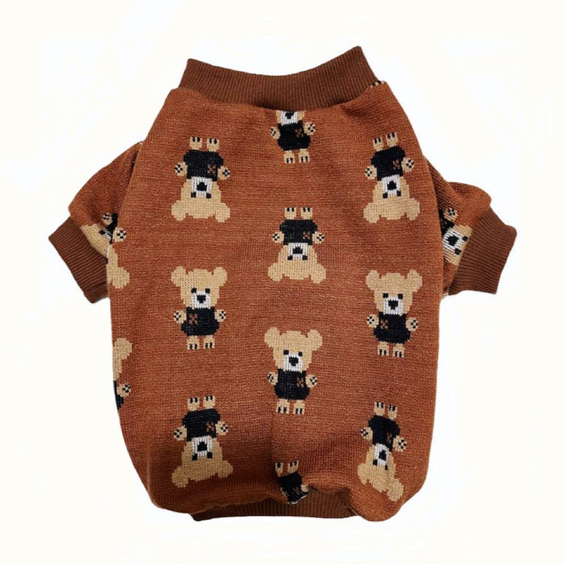 Teddy Bear Pet Sweater