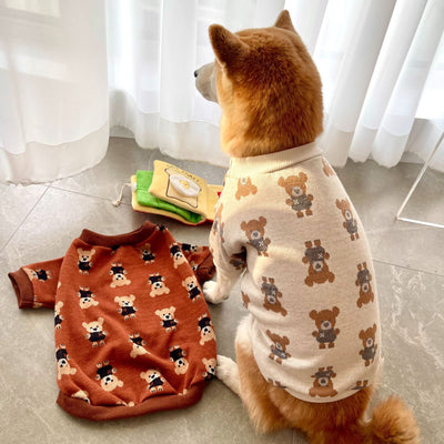 Small and Large Dogs Teddy Bear Pet Sweater