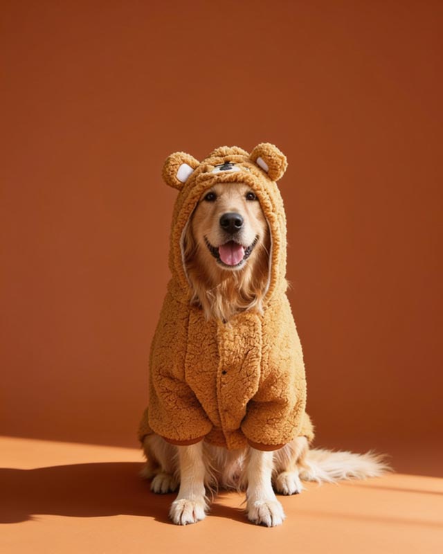 Tiger Hoodie for Large Dog, Cute Tiger Costume for Dog, Tiger Costume, Large Dog Clothes, Pet Costume, Soft &amp; Warm Dog Hoodies